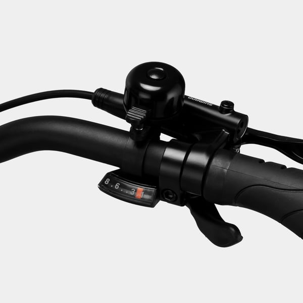 FitNord Ava 500 Elcykel 2024, vit (612 Wh batteri)