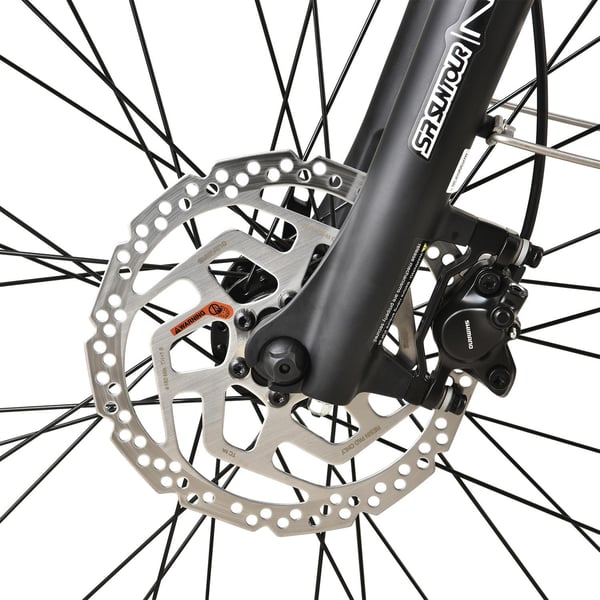 FitNord Ava 700 Elcykel, svart (720 Wh batteri)  med ytterligare ett års garanti