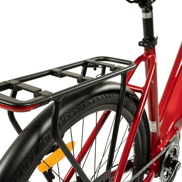FitNord Ava 700 Elcykel, röd (720 Wh batteri)  med ytterligare ett års garanti