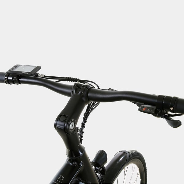 FitNord Ava 200 Elcykel 2024, svart (540 Wh batteri)