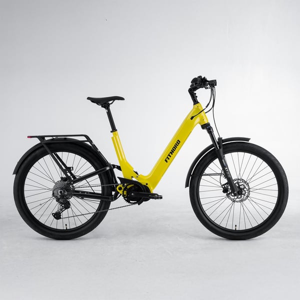 FitNord Ava 700FS Elcykel, gul