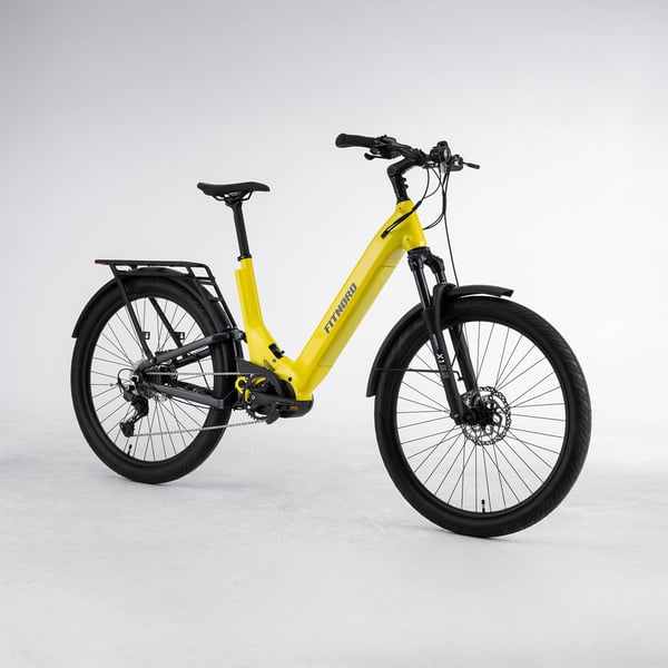 FitNord Ava 700FS Elcykel, gul