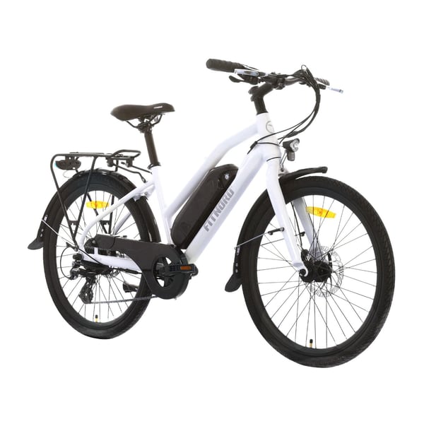 Fitnord Ava Jr Elcykel 2023, vit (360 Wh batteri)