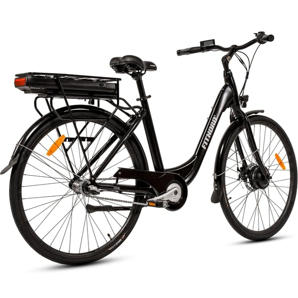 FitNord Classic 200 Elcykel, svart (540 Wh batteri)