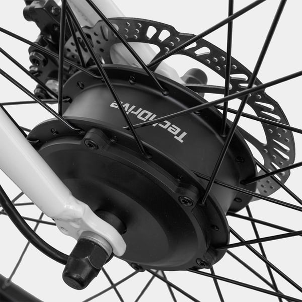 FitNord Classic 200 Elcykel 2024, vit (540 Wh batteri)