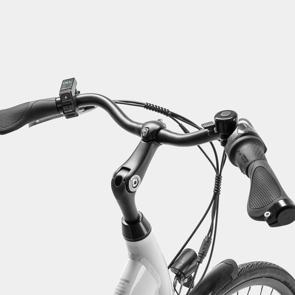 FitNord Classic 200 Elcykel 2024, vit (540 Wh batteri)