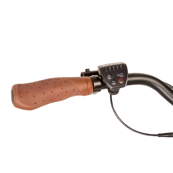 FitNord Classic 300 Elcykel, svart (504 Wh batteri)  med ytterligare ett års garanti