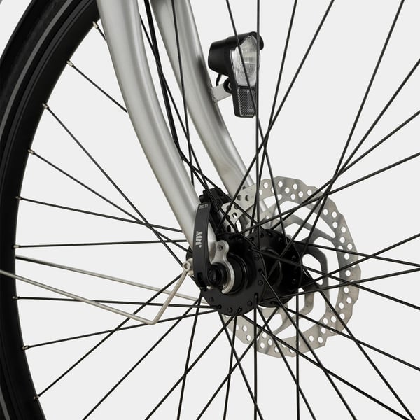 FitNord Classic 300 Elcykel 2024, silver (489,6 Wh batteri)