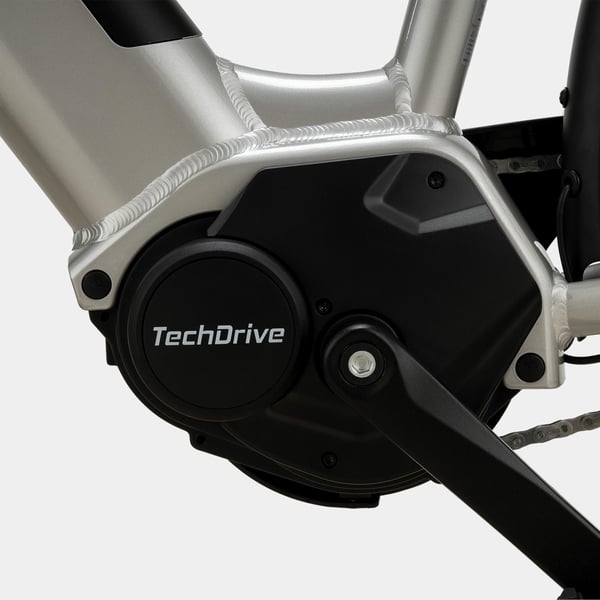 FitNord Classic 300 Elcykel 2024, silver (489,6 Wh batteri)
