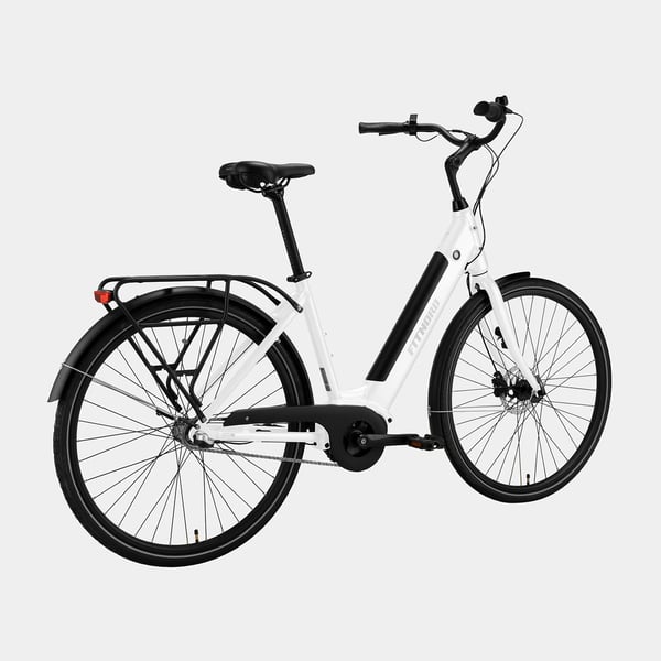 FitNord Classic 300 Elcykel 2024, vit (504 Wh batteri)