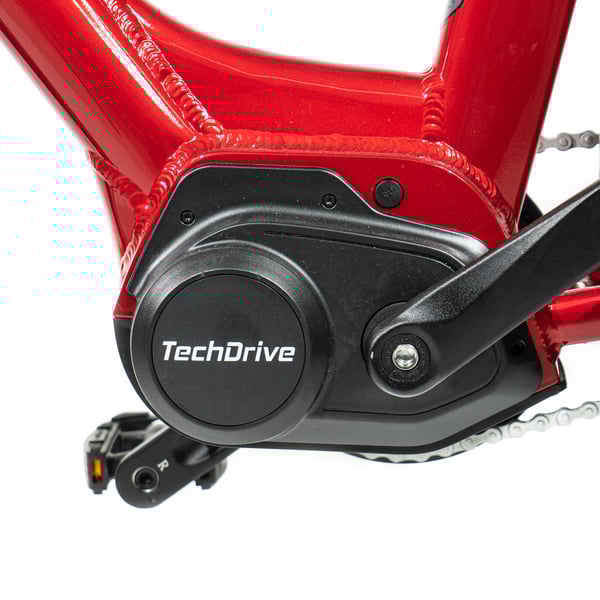 FitNord Classic 500 Elcykel, Röd