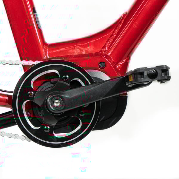 FitNord Classic 500 Elcykel, Röd