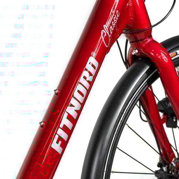 FitNord Classic 500 Elcykel, Röd