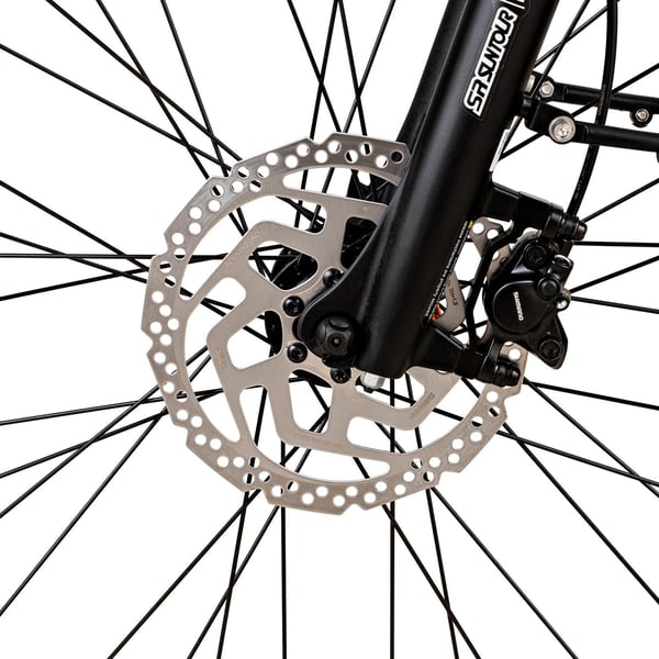 FitNord Classic 500 Elcykel 2023, röd (630 Wh högkapacitetsbatteri)