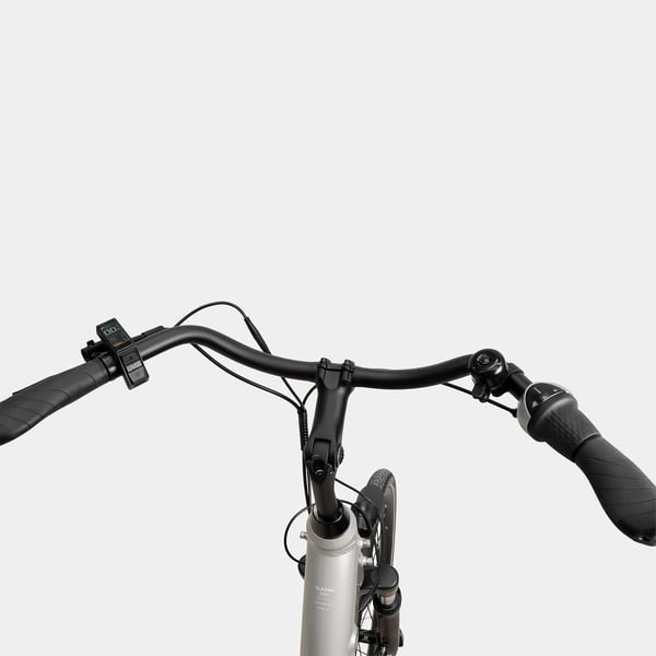 FitNord Classic 500 Elcykel 2024, silver (630 Wh batteri)