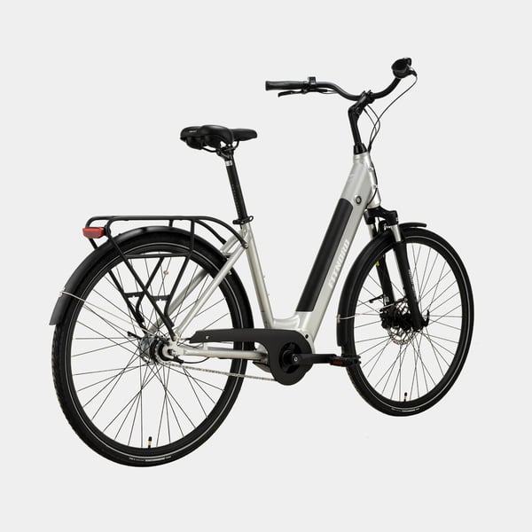 FitNord Classic 500 Elcykel 2024, silver (630 Wh batteri)