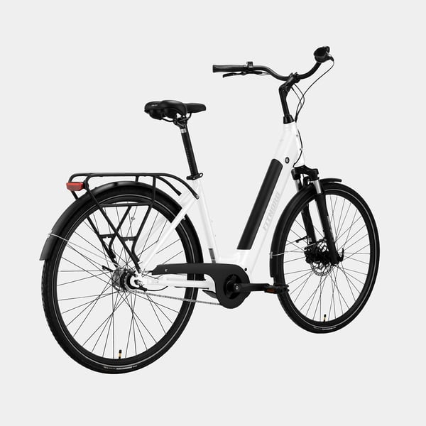 FitNord Classic 500 Elcykel 2024, vit (612 Wh batteri)