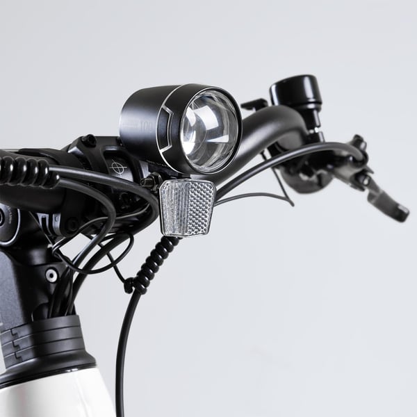 FitNord Classic 800 Elcykel, vit