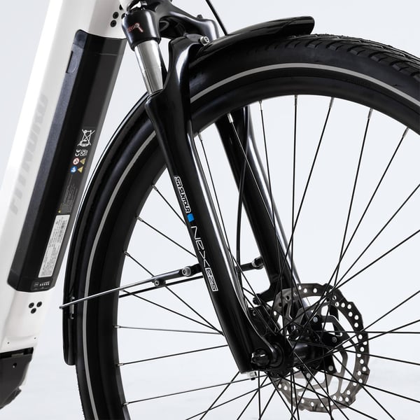 FitNord Classic 800 Elcykel, vit