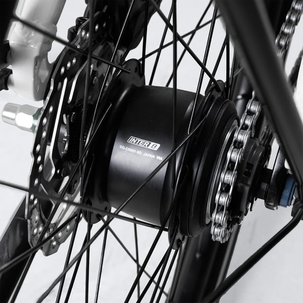 FitNord Classic 800 Elcykel, vit
