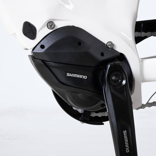 FitNord Classic 800 Elcykel, vit