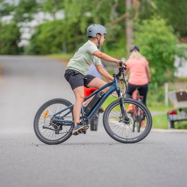 FitNord Ranger Jr Elmountainbike 2023, blå (360 Wh batteri)