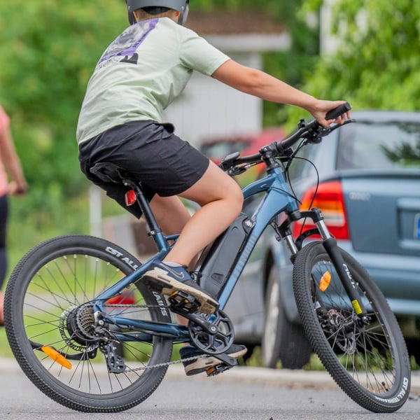 FitNord Ranger Jr Elmountainbike 2023, blå (360 Wh batteri)