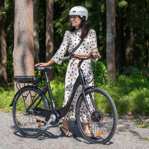 FitNord Classic 200 Elcykel, svart (540 Wh batteri)