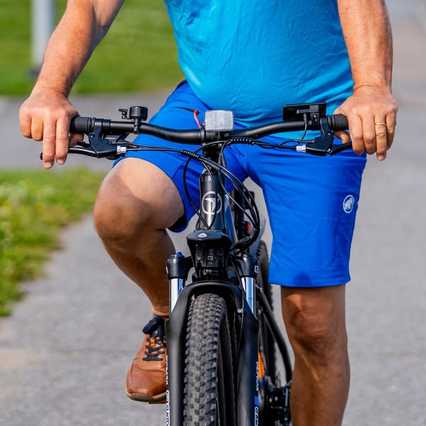 FitNord Ranger 200 Elmountainbike, svart (540 Wh batteri) 