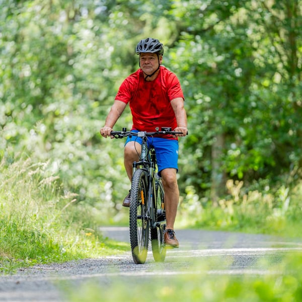 FitNord Ranger 200 Elmountainbike, grön (540 Wh batteri) 