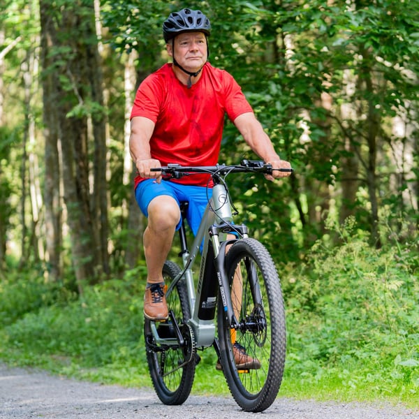 FitNord Ranger 300 Elmountainbike, mintgrön (720 Wh batteri)
