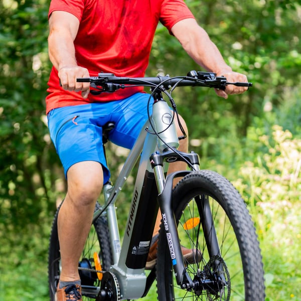 FitNord Ranger 300 Elmountainbike, mintgrön (720 Wh batteri)