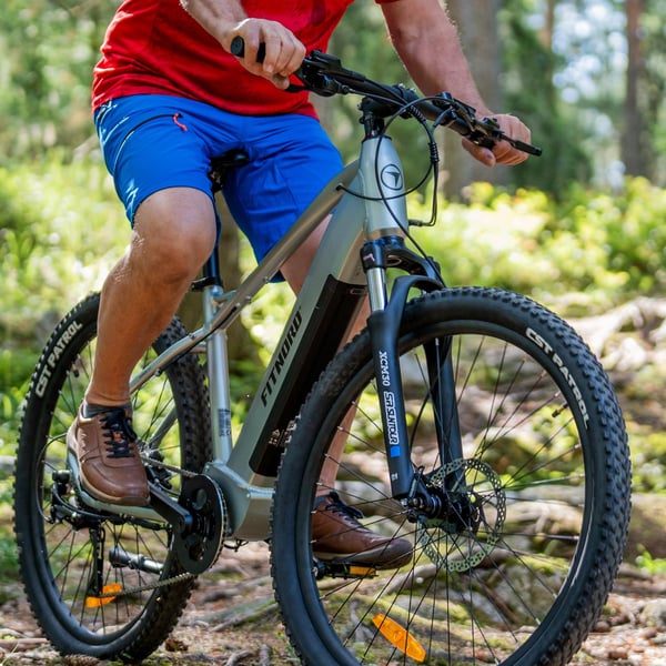 FitNord Ranger 300 Elmountainbike, mintgrön (720 Wh batteri)
