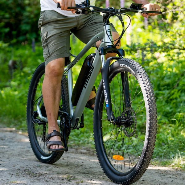 FitNord Ranger 200 Elmountainbike, mintgrön (540 Wh batteri)  med ytterligare ett års garanti