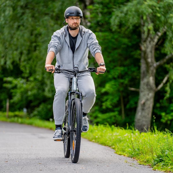 FitNord Ranger 500 Elmountainbike, mintgrön (630 Wh batteri)  med ytterligare ett års garanti