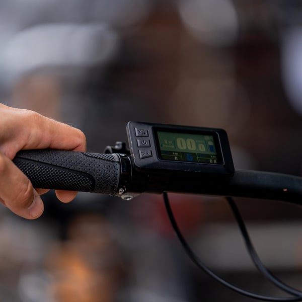 FitNord Ranger 700FS heldämpad Elmountainbike, mintgrön (720 Wh batteri)