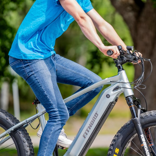 FitNord Rumble 1000 Elfatbike, mintgrön (882 Wh batteri)  med ytterligare ett års garanti