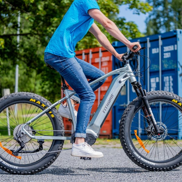 FitNord Rumble 1000 Elfatbike, mintgrön (882 Wh batteri)  med ytterligare ett års garanti