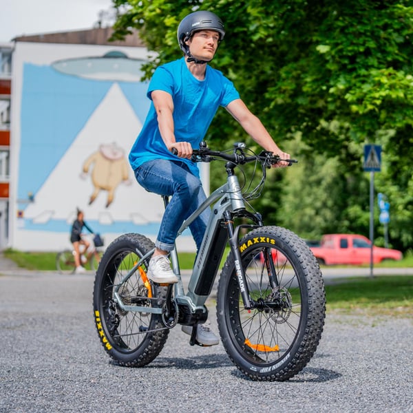 FitNord Rumble 1000 Elfatbike, mintgrön (882 Wh batteri)  med ytterligare ett års garanti