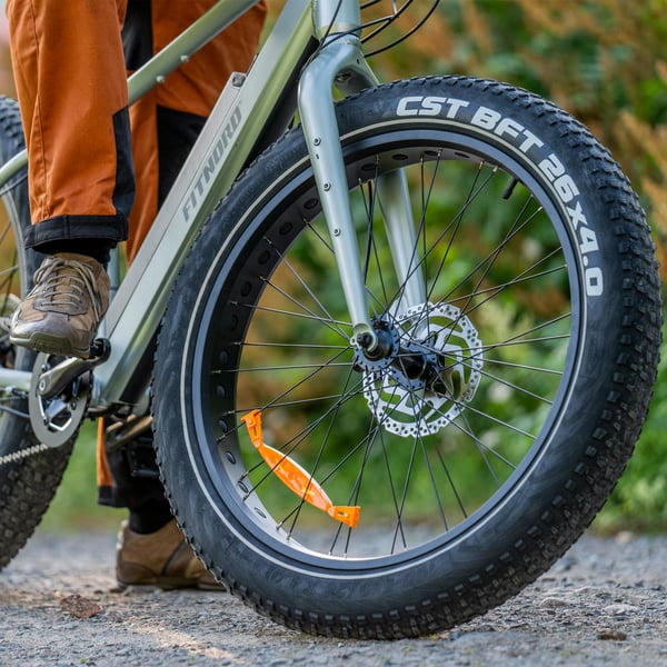 FitNord Rumble 300 Elfatbike, mintgrön (720 Wh batteri)  med ytterligare ett års garanti