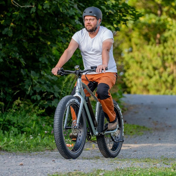 FitNord Rumble 300 Elfatbike, mintgrön (720 Wh batteri)  med ytterligare ett års garanti