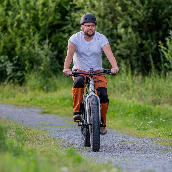 FitNord Rumble 500 Elfatbike, mintgrön (720 Wh batteri)  med ytterligare ett års garanti