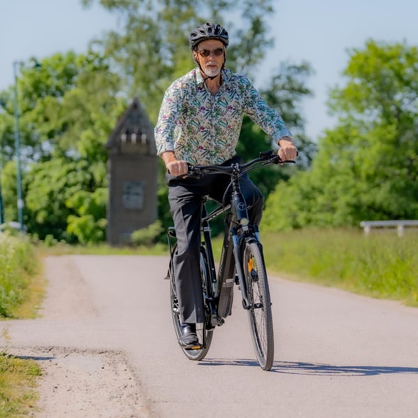 FitNord Venture 300 Elcykel, svart (720 Wh batteri)