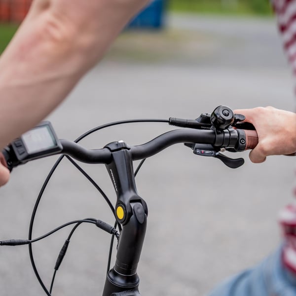 FitNord Venture 700 Elcykel, svart (720 Wh batteri)  med ytterligare ett års garanti