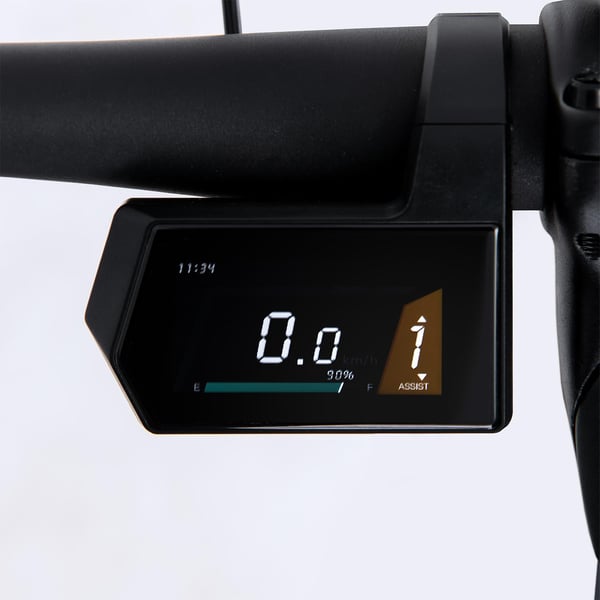 FitNord Ranger 700FS Elmountaincykel G2, svart