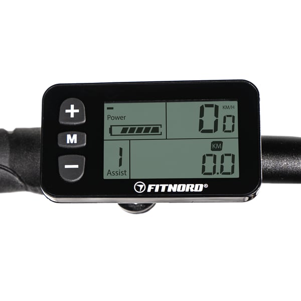Fitnord Flow+ Elcykel, Vit