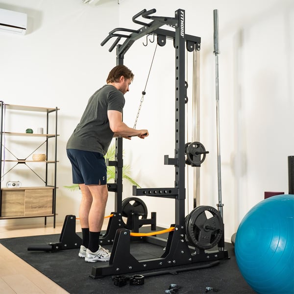 FitNord Half Rack 500 med över- och underdrag