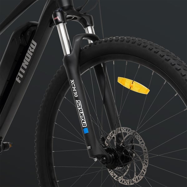 FitNord Ranger 200 Elmountainbike 2024, svart (540 Wh batteri)