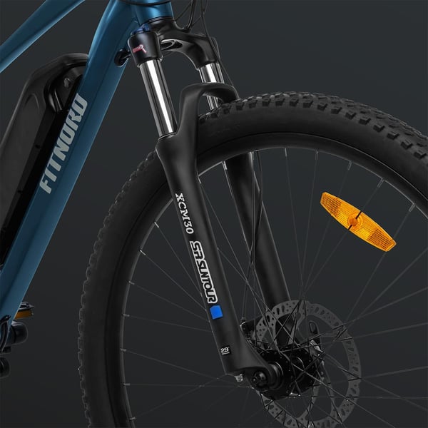 FitNord Ranger 200 Elmountainbike 2024, blå (540 Wh batteri)