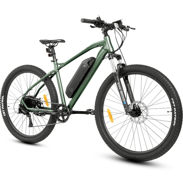 FitNord Ranger 200 Elmountainbike, grön (540 Wh batteri) 